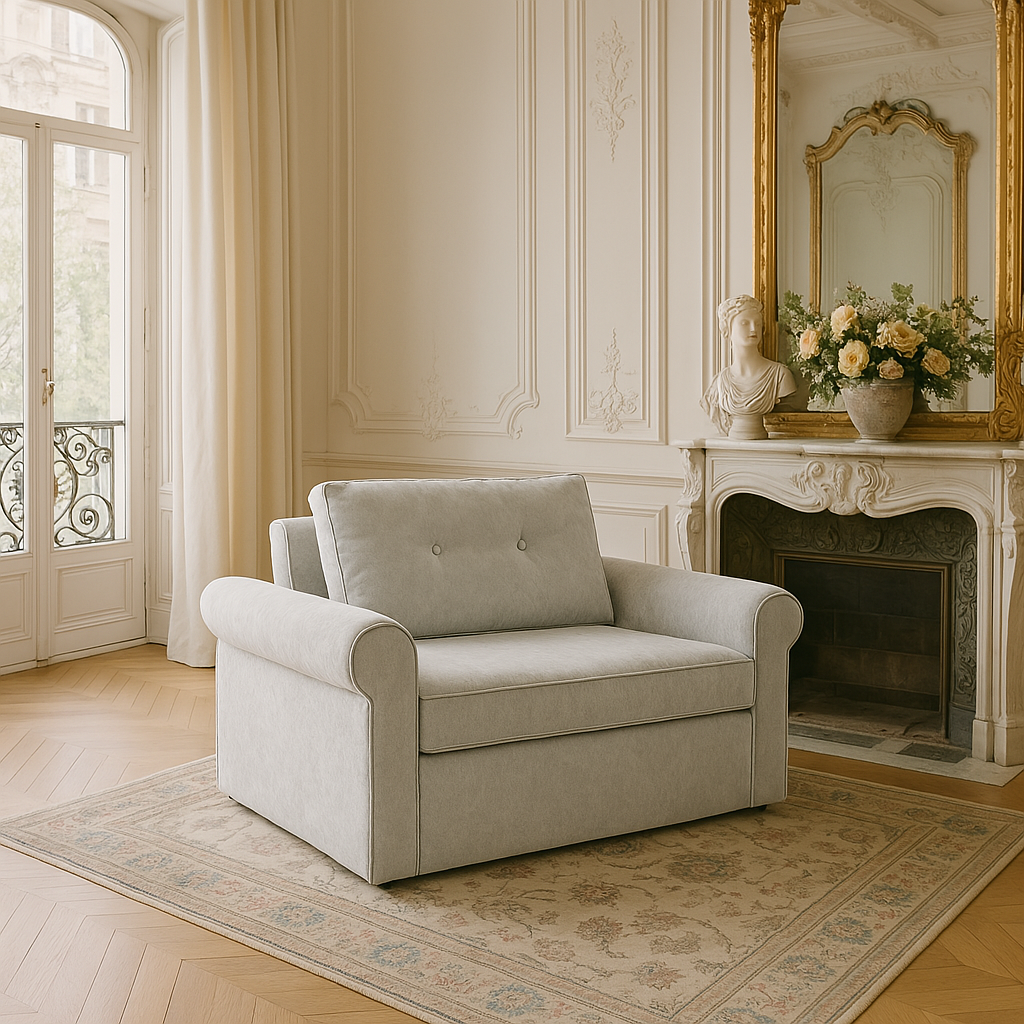 3-in-1 Adjustable Sleeper Sofa Bed Pull Out Chair Sofa-1