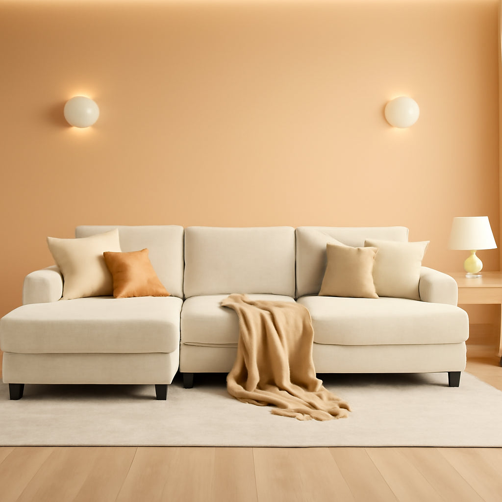 Sleeper Sofa Bed 112Inches PullOut LivingRoom Comfort-0